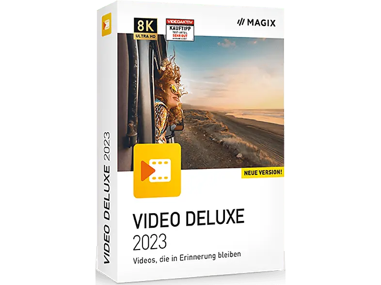 MAGIX Video deluxe (2023) Vollversion, 1 Lizenz - [PC]