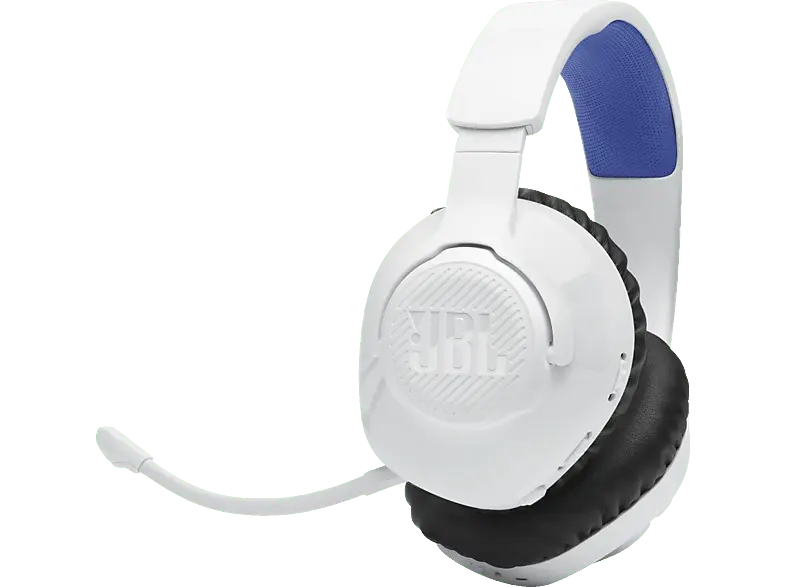 JBL Quantum 360P WL White/Blue; Gaming Headset