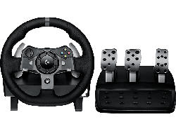 Logitech Gaming Lenkrad G920 Driving Force, 900° Lenkbereich, für Xbox Series X S, One, PC - Schwarz