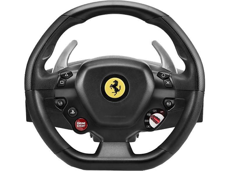 Thrustmaster T80 Racing Wheel Ferrari mit Pedalen schwarz für PS4, PS3 Lenkrad