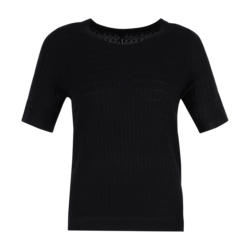 Sally Cable Pullover, Schwarz