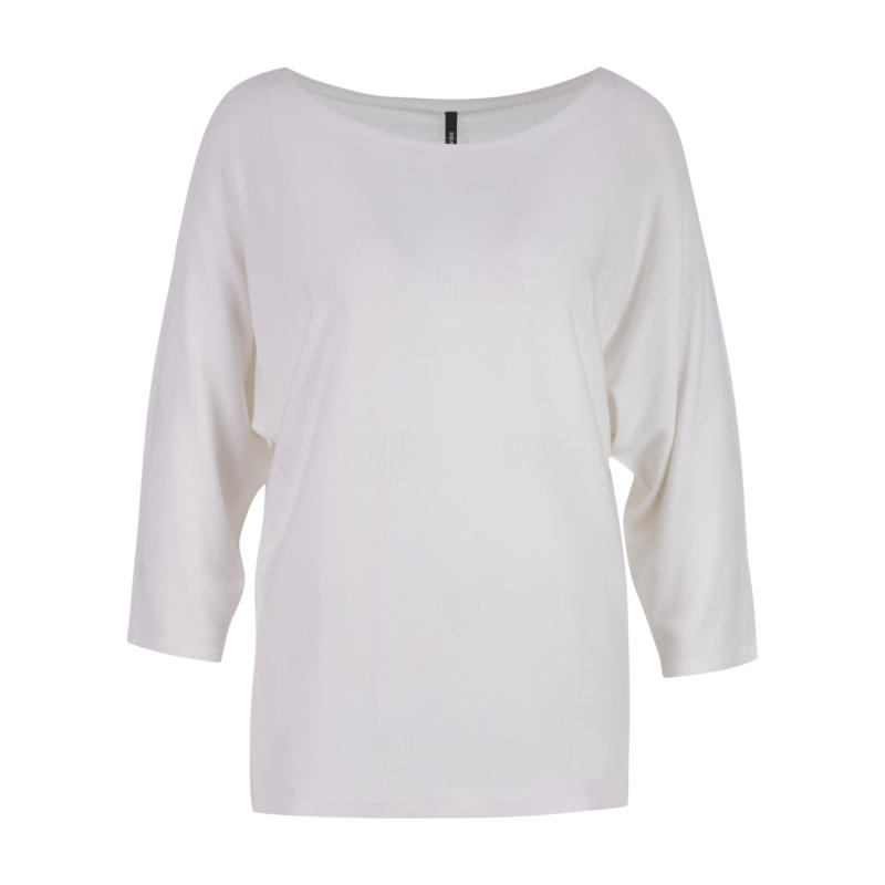 Iris Heart Pullover, Offwhite