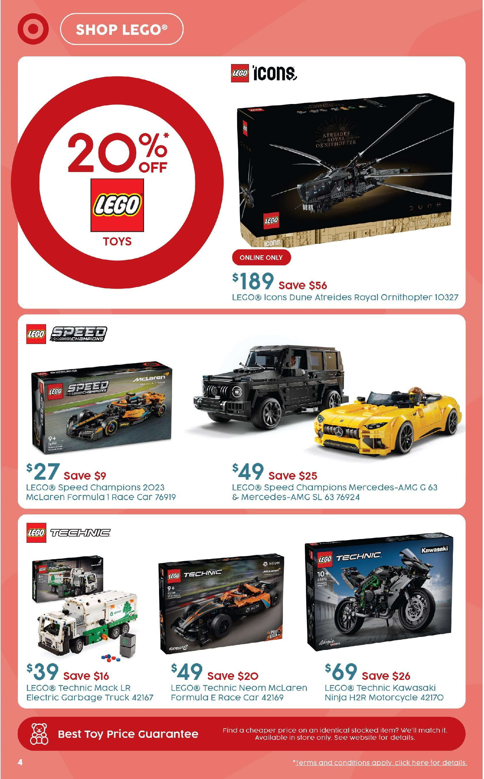 ﻿﻿Target catalogue valid from 19/09/2024 > Online Australia | Page: 4