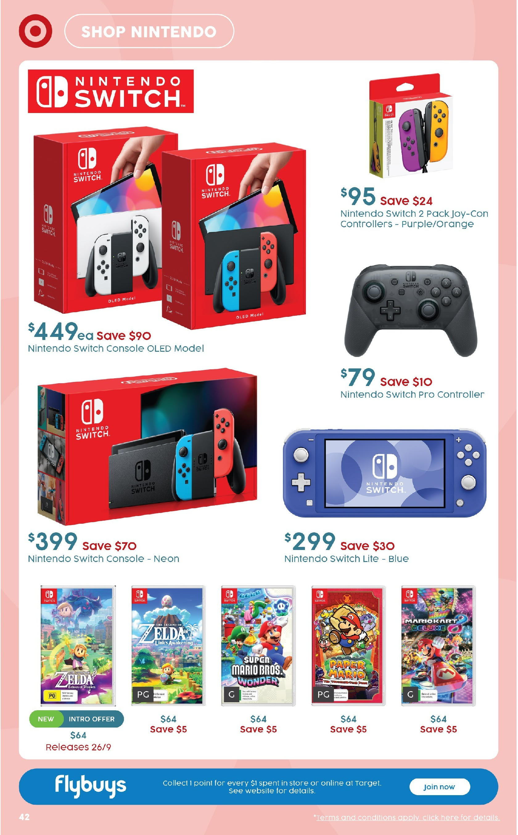 ﻿﻿Target catalogue valid from 19/09/2024 > Online Australia | Page: 42 | Products: Controller