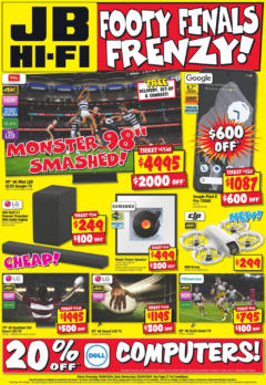 Preview of catalogue Catalogue from shop JB Hi-Fi valid 19/09/2024