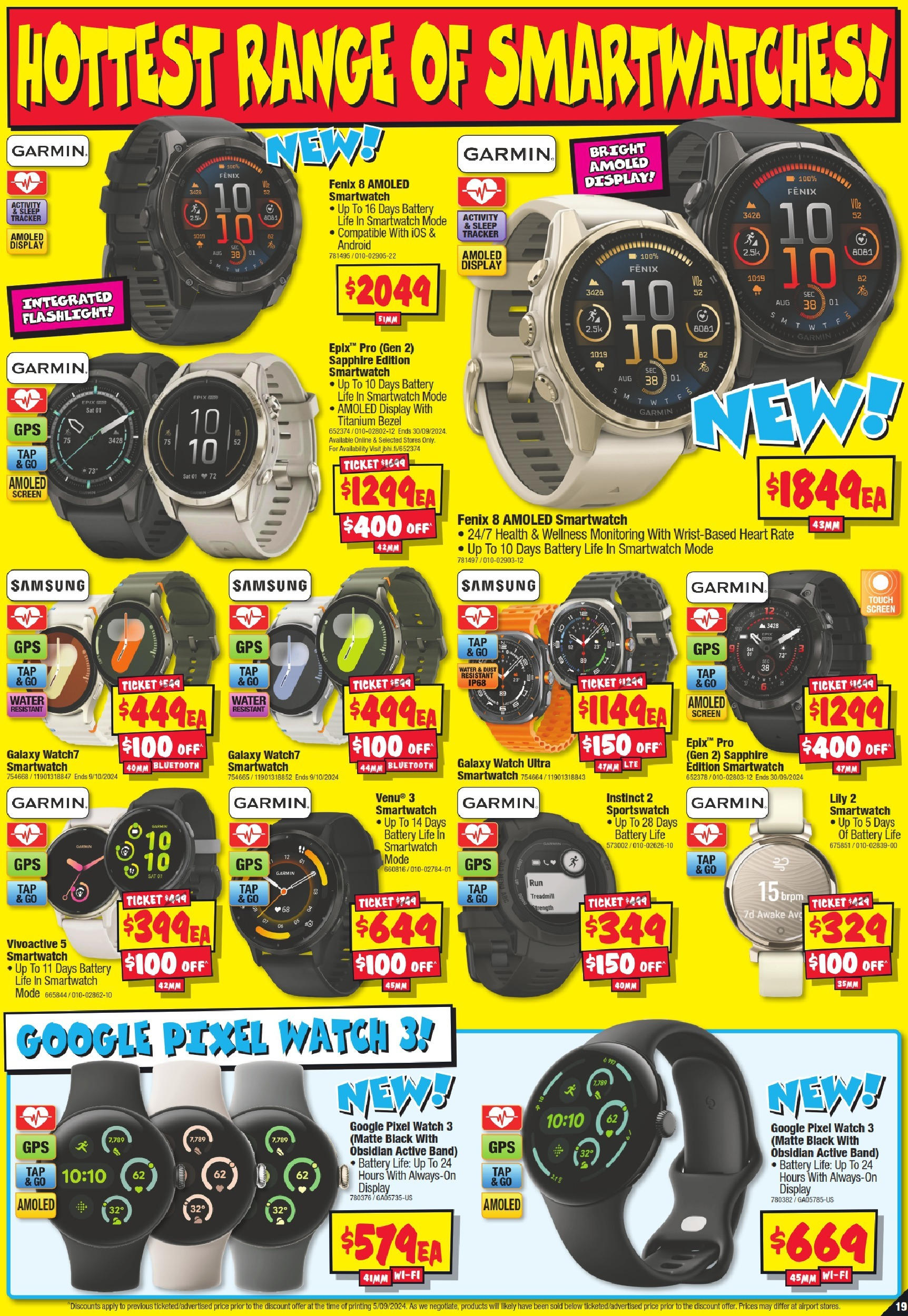 JB Hi-Fi  Catalogue  - 19/09/2024 > weekly / monthly specials | Page: 19