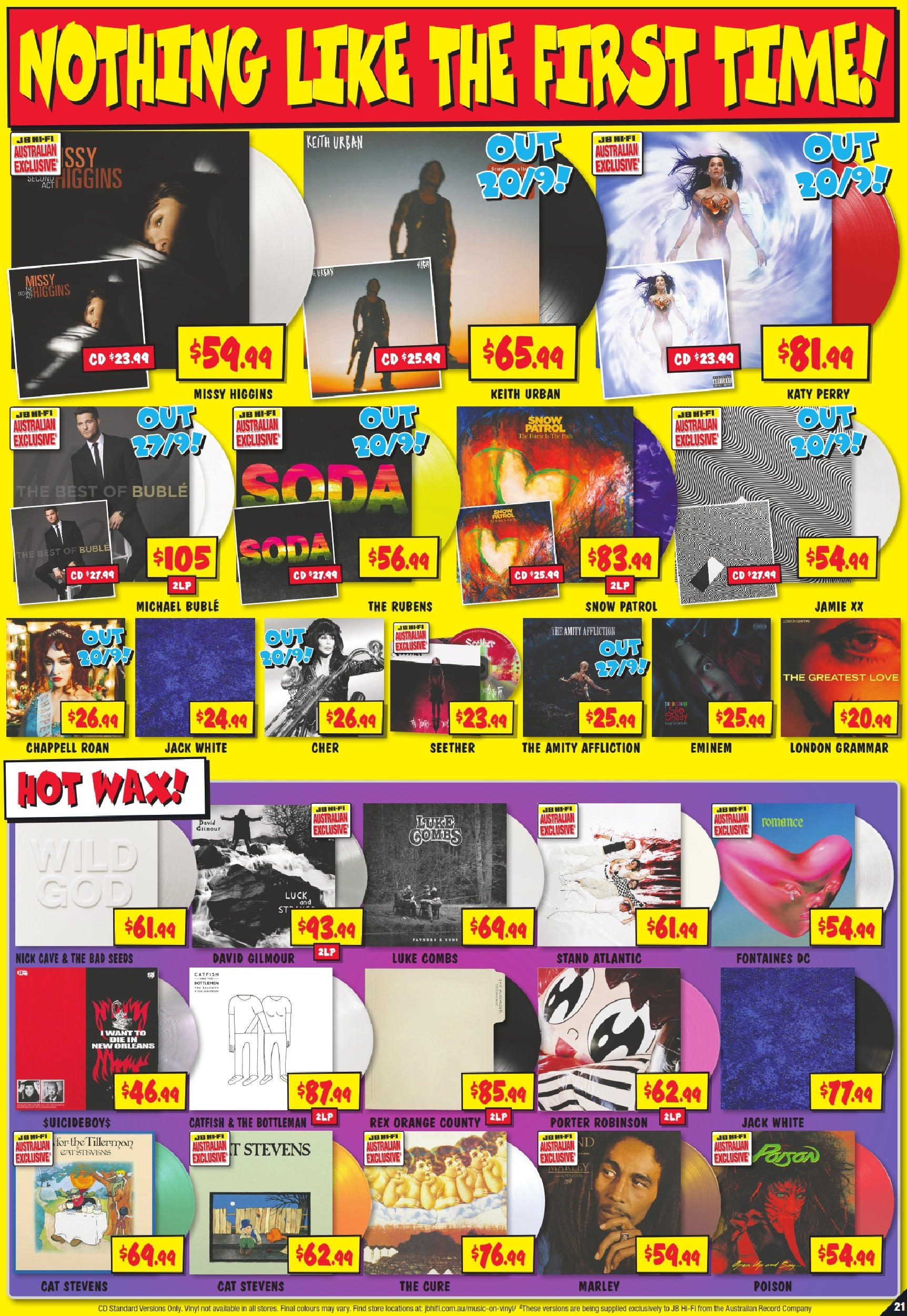 JB Hi-Fi  Catalogue  - 19/09/2024 > weekly / monthly specials | Page: 21 | Products: Seeds, Combs