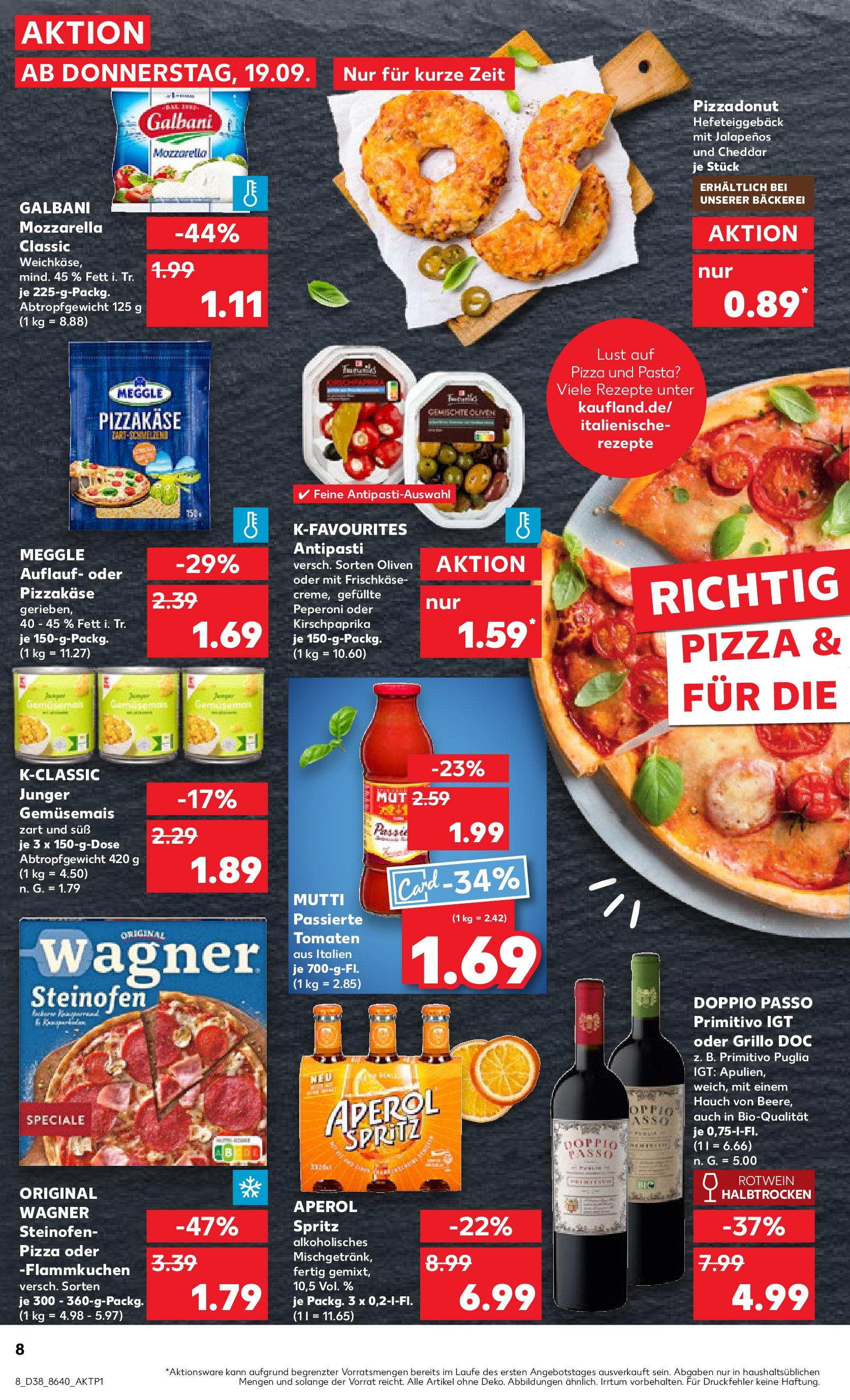 Kaufland - Nordrhein - Westfalen (ab 19.09.2024) » Angebote Online zum Blättern | Seite: 10 | Produkte: Schinken