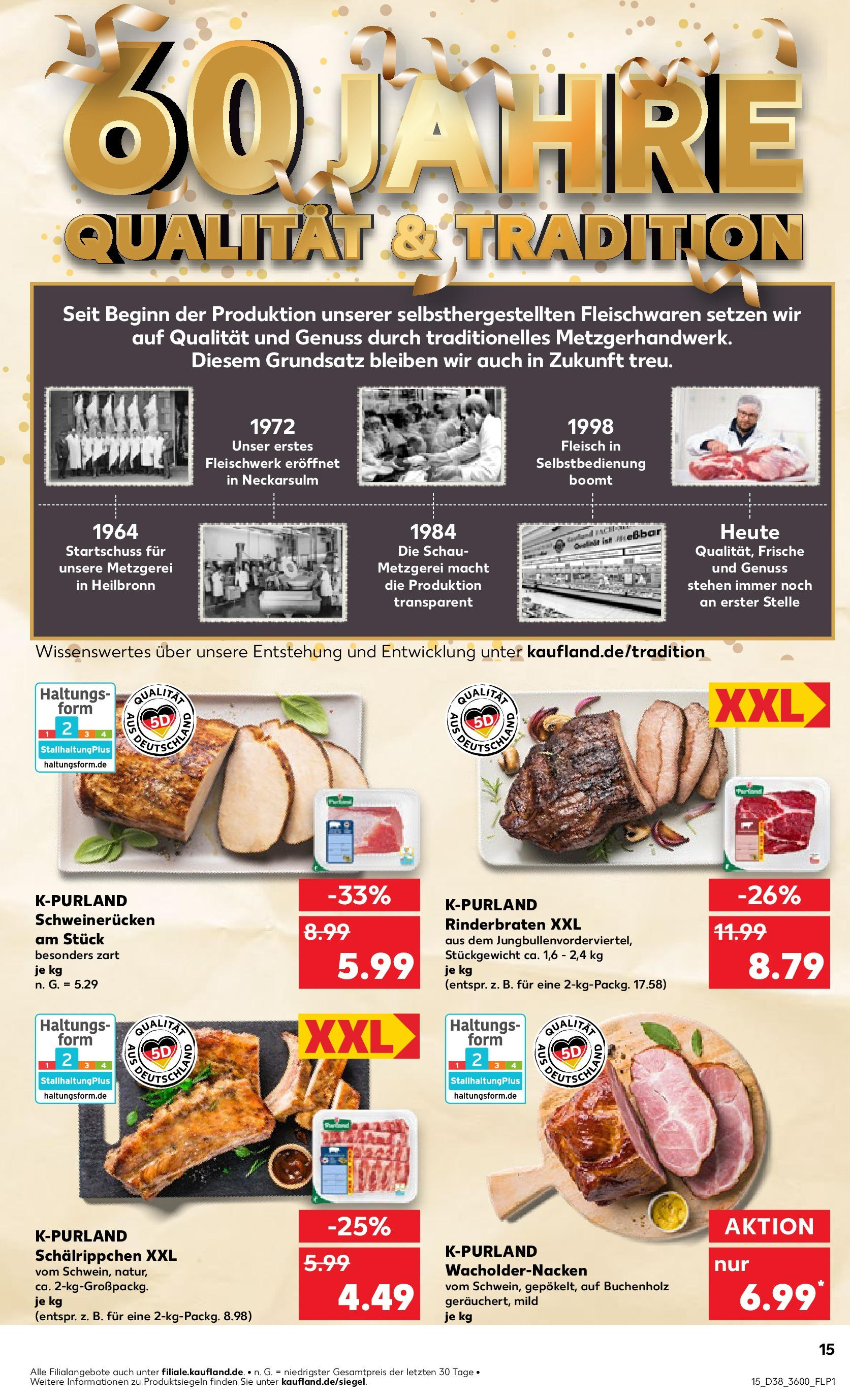 Kaufland - Berlin (ab 19.09.2024) » Angebote Online zum Blättern | Seite: 15 | Produkte: Rinderbraten, Gulasch, Fleisch