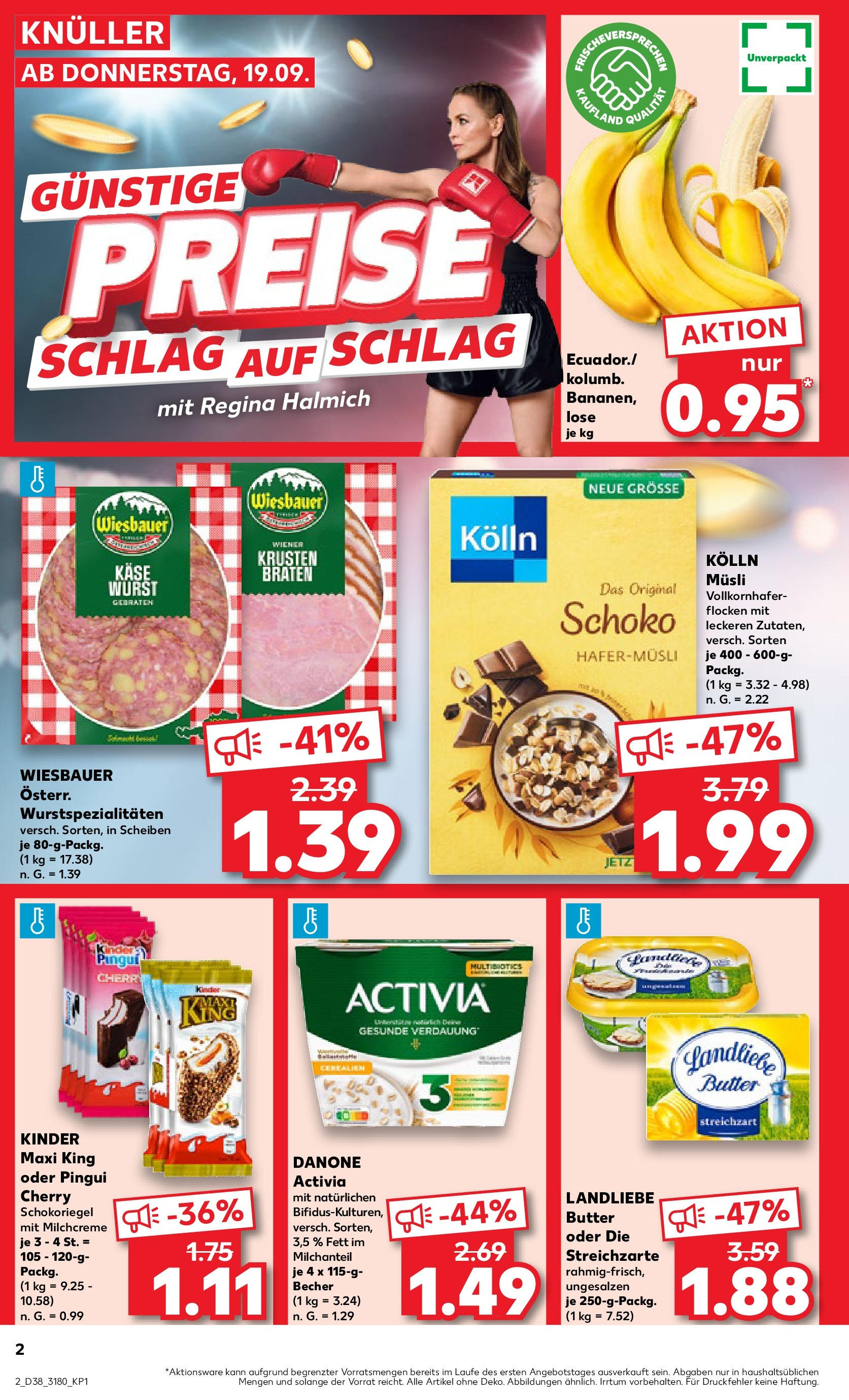 Kaufland - Berlin (ab 19.09.2024) » Angebote Online zum Blättern | Seite: 4 | Produkte: Schokolade, Weichspüler, Waschmittel, Chips