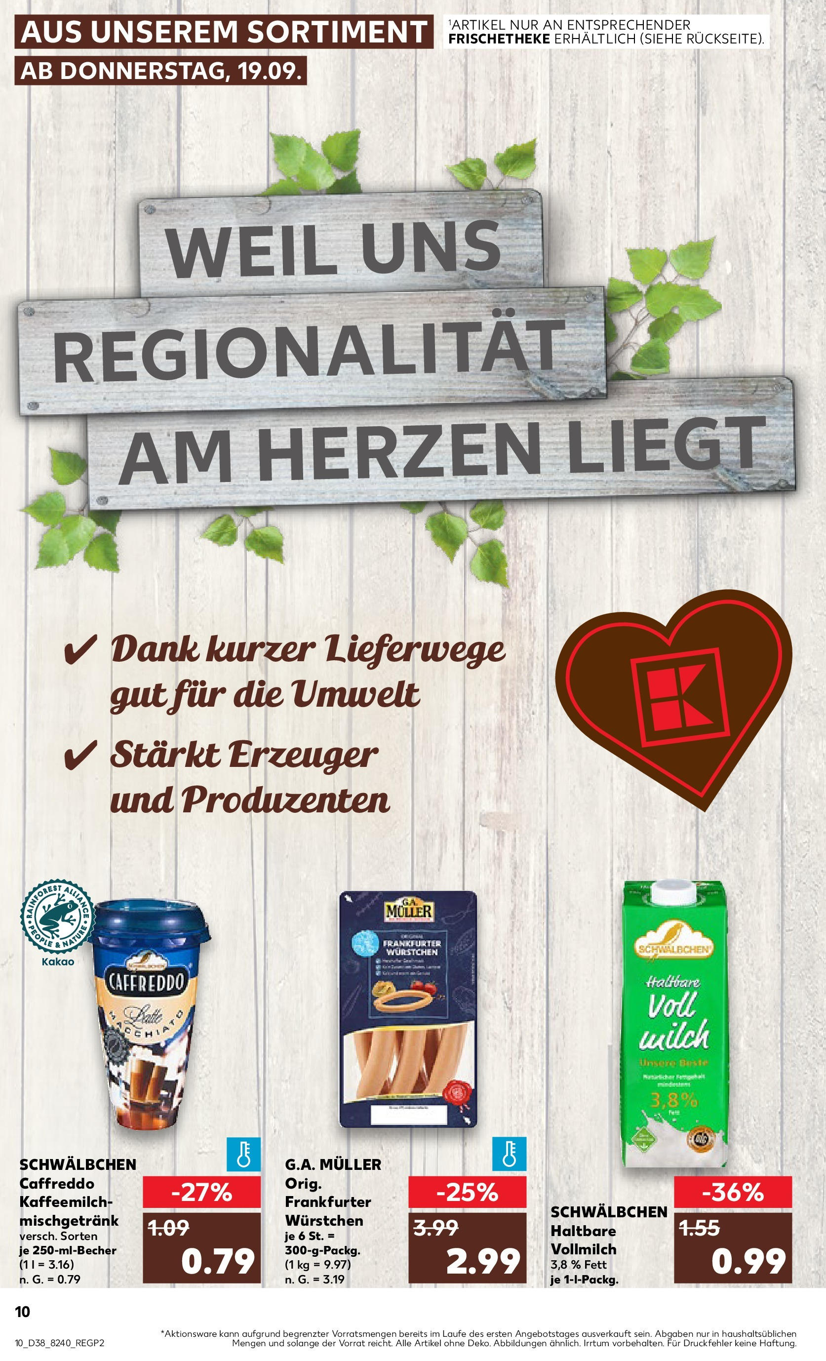 KAUFLAND Prospekt ab 19.09.2024 zum Blättern > Hessen