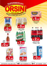 Orsini Market Offerte valide dal 18 settembre al 01 ottobre 2024 - al 01.10.2024