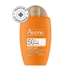 Avene Sun Ultra SPF50+ Слънцезащитен тониран флуид за лице с висока защита 50мл.