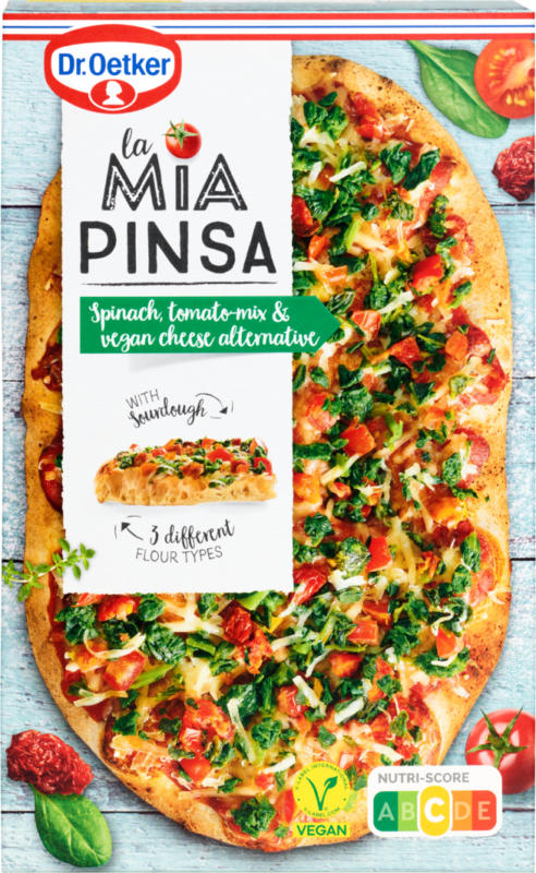 La Mia Pinsa Épinards Dr. Oetker, 320 g