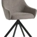 JYSK JYSK Scaun rotativ ROSTRUP nisipiu/negru