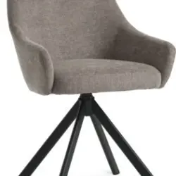 JYSK Scaun rotativ ROSTRUP nisipiu/negru