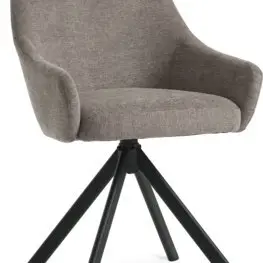 JYSK Scaun rotativ ROSTRUP nisipiu/negru