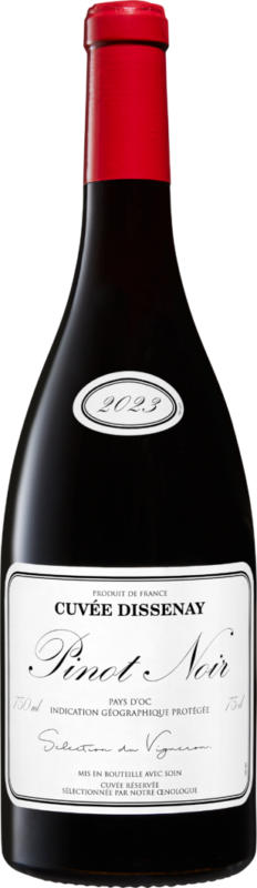 Cuvée Dissenay Pinot Noir Pays d’Oc IGP , Francia, Linguadoca-Rossiglione, 2023, 75 cl