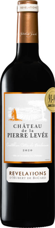 Château de la Pierre Levée Castillon Côtes de Bordeaux AOP, Francia, Bordeaux, 2020, 75 cl