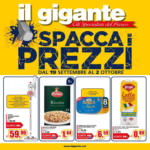 Il Gigante Spacca i prezzi - al 02.10.2024