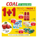 Coal 1+1 prendi 2 paghi 1 - al 02.10.2024