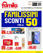 Famila Sconti fino al 50% - al 02.10.2024