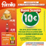 Famila Buono sconto 10 euro - al 02.10.2024