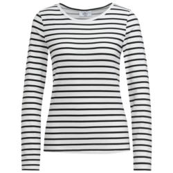 Damen Langarmshirt mit Streifen