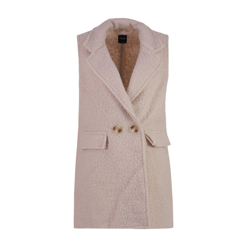 Mida Gilet, Beige