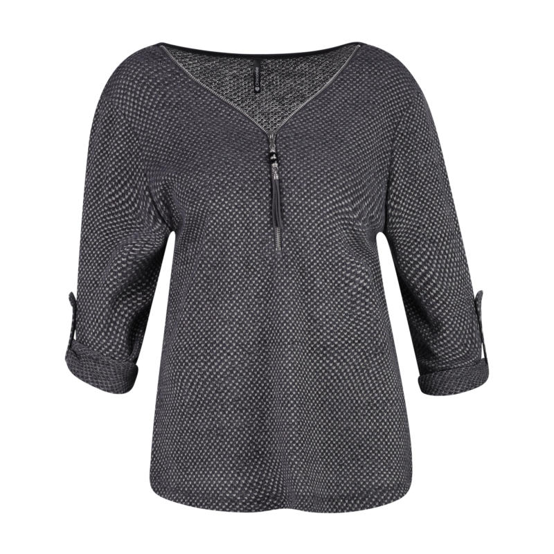 Brielle Shirt, Dark grey