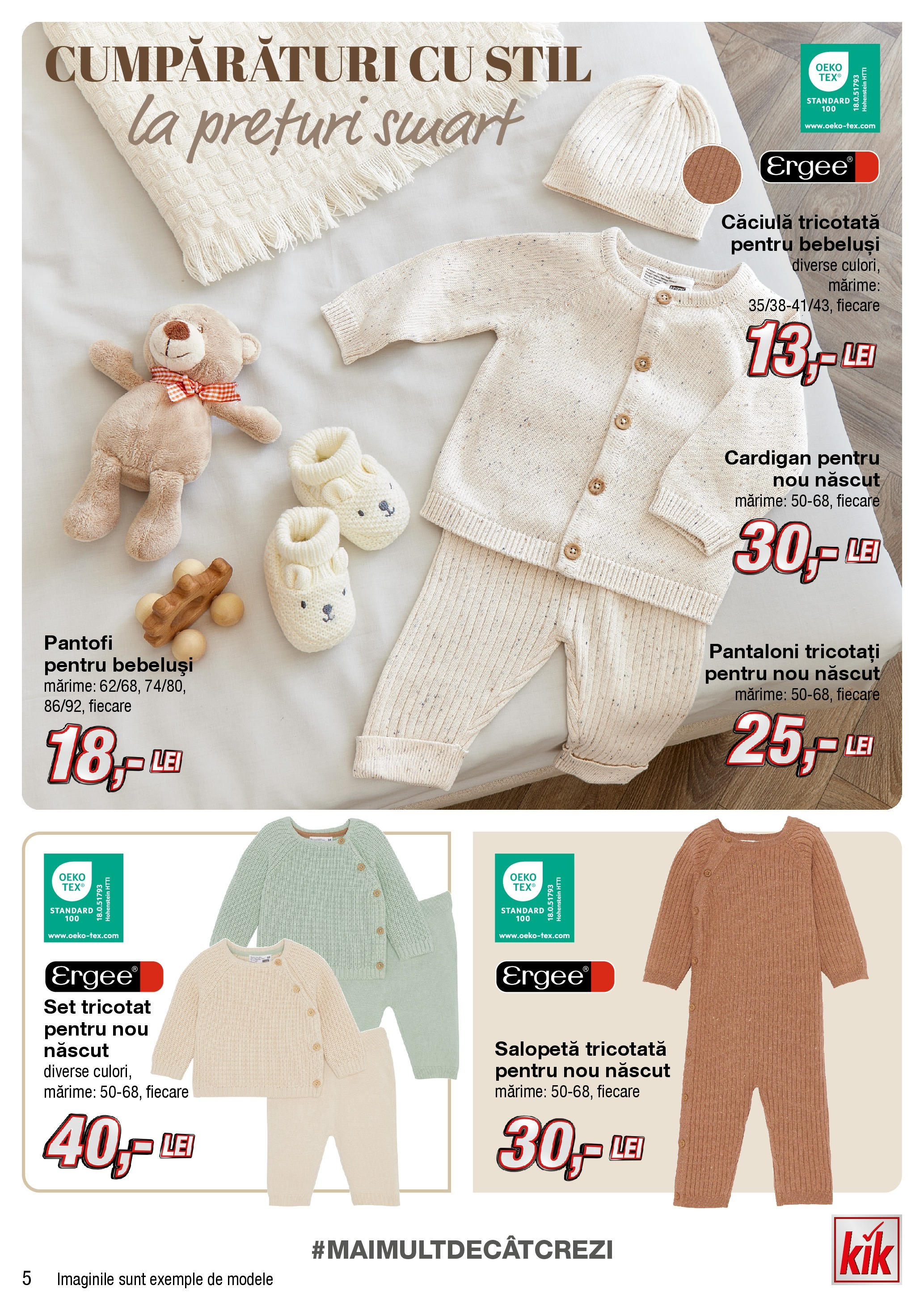 Kik catalog 23.09.2024 - Online magazin Romania | Pagină: 5 | Produse: Cardigan, Pantofi, Pantaloni, Salopetă