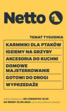 Oszczędzaj teraz dzięki naszym ofertom Netto – do 25.09.2024