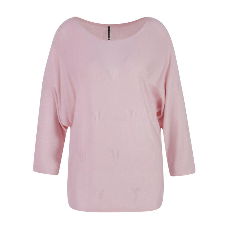 Iris Heart Pullover, Rose