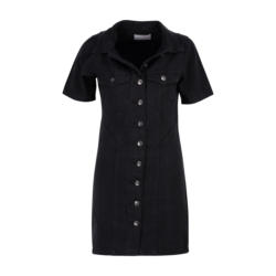 Soho Kleid, Black Denim