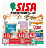 Sisa Cadono le offerte - al 02.10.2024