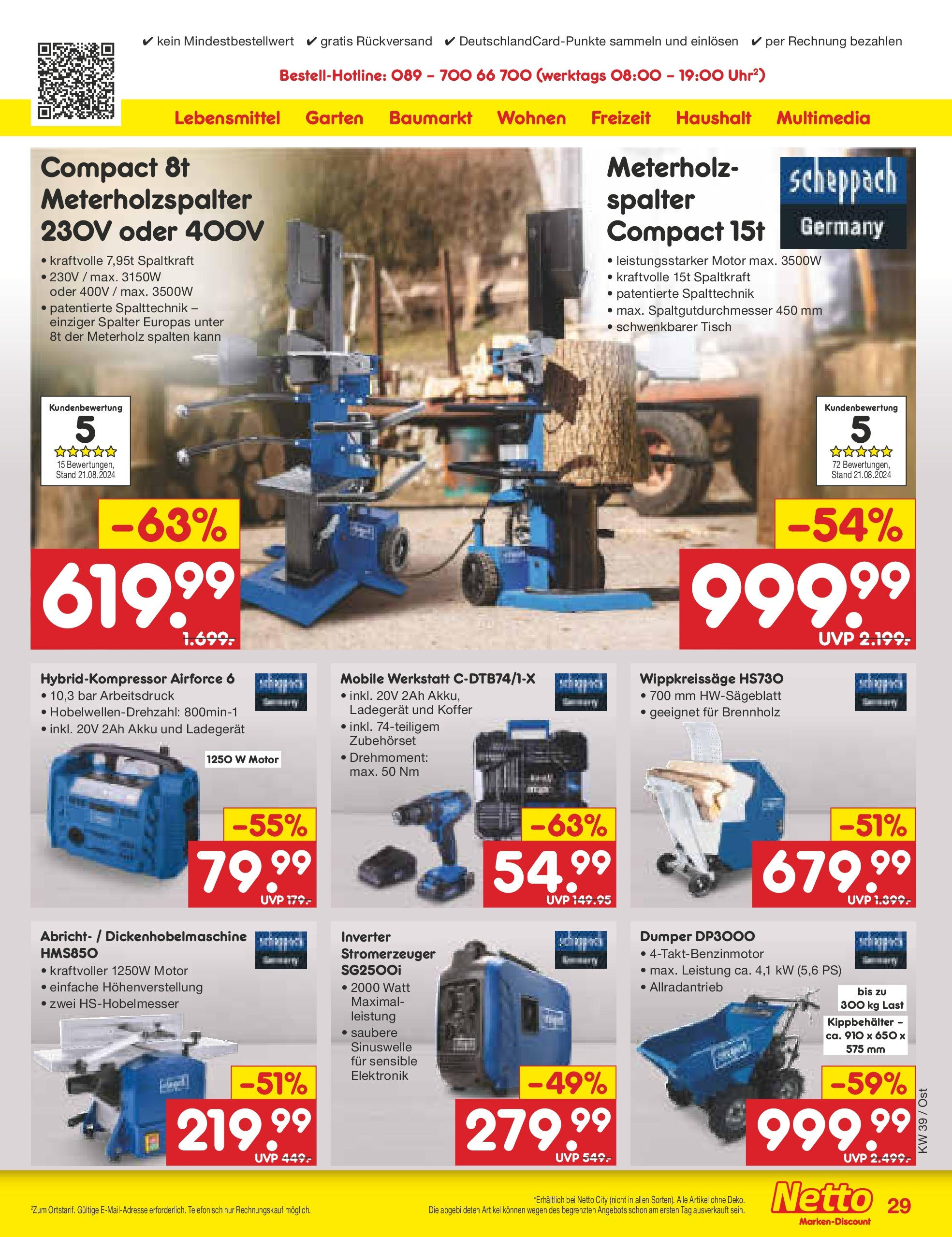 Netto Marken-Discount - Brandenburg (ab 23.09.2024) » Angebote | Seite: 37 | Produkte: Tisch, Koffer, Ladegerät