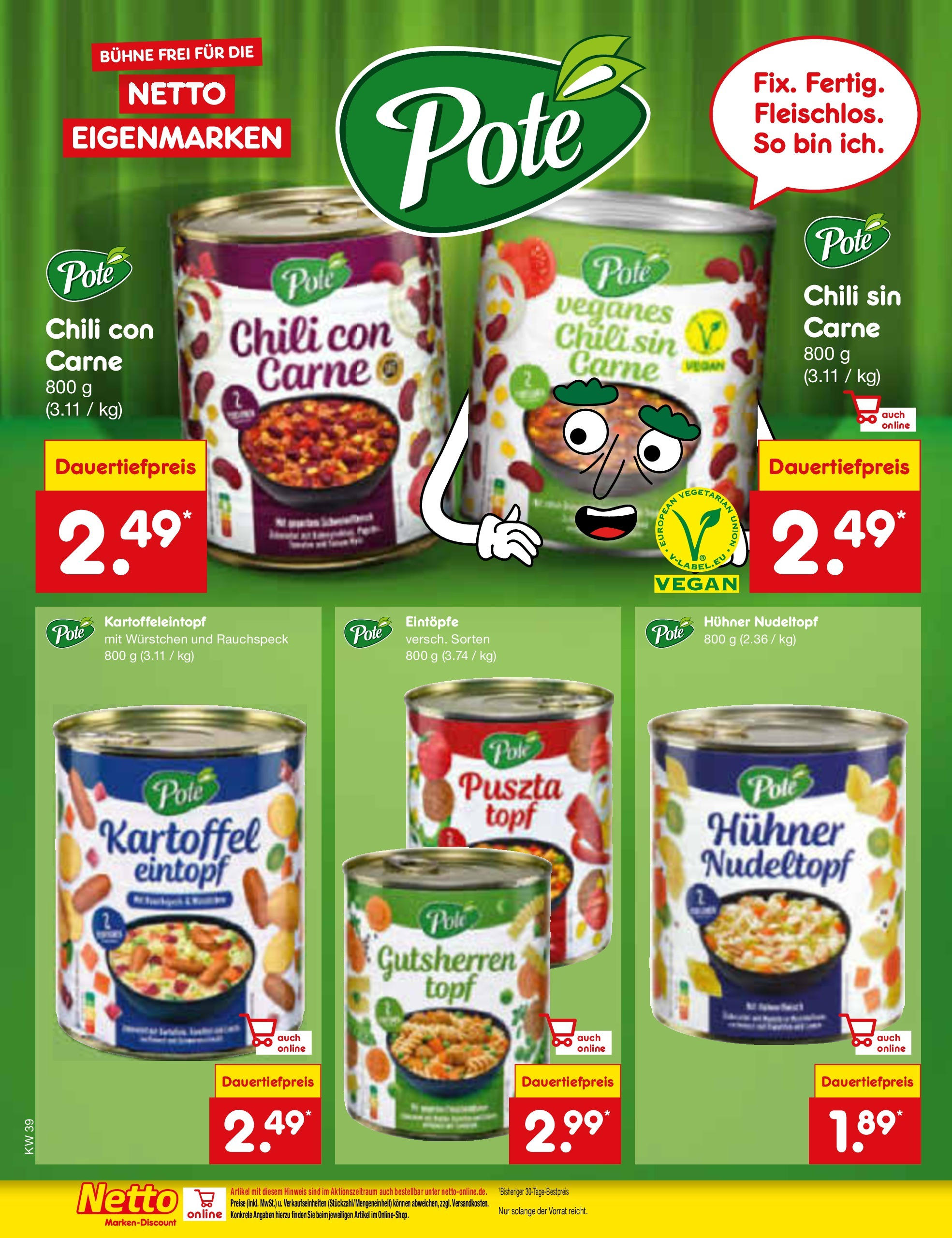 Netto Marken-Discount - Brandenburg (ab 23.09.2024) » Angebote | Seite: 51 | Produkte: Chili