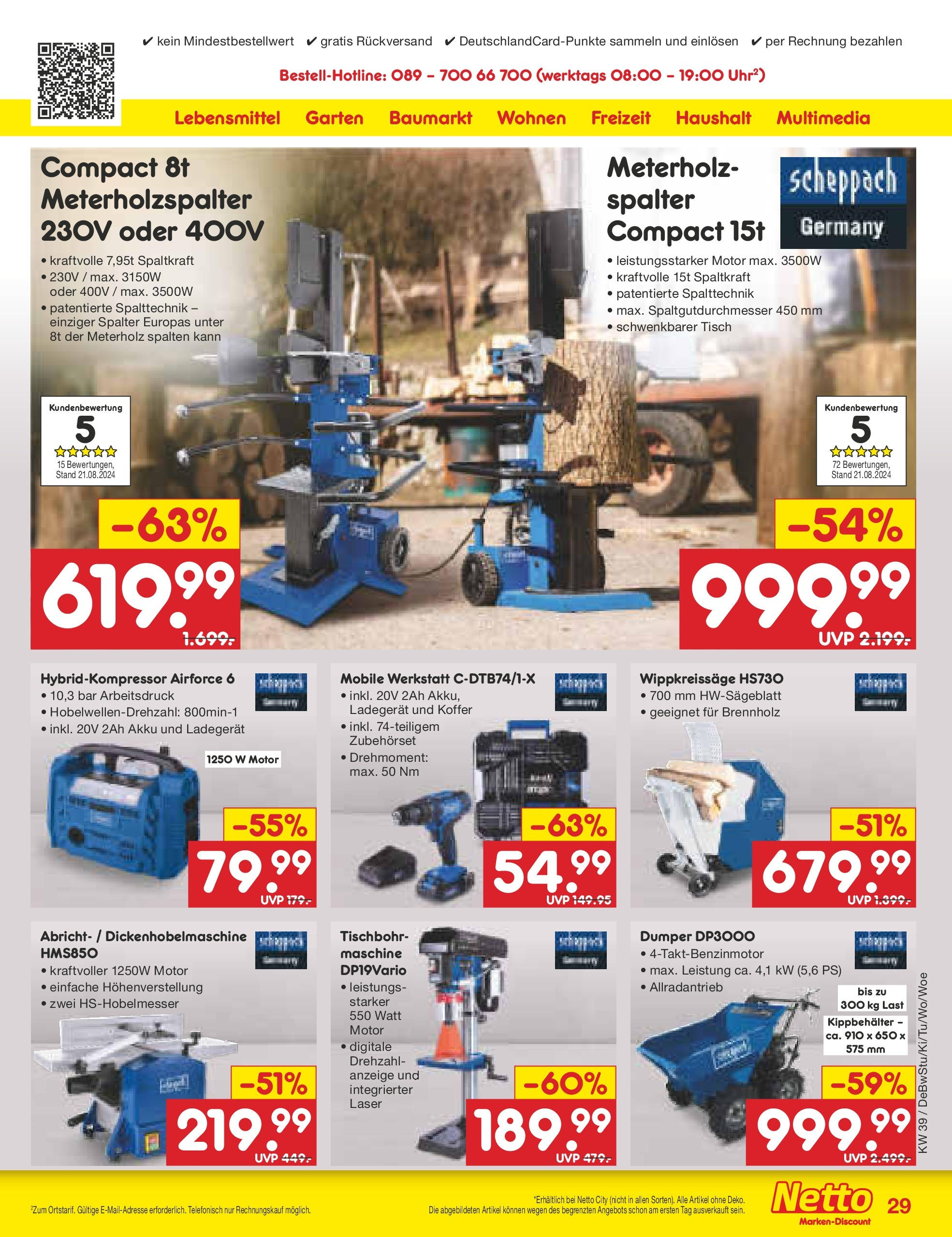 Netto Marken-Discount - Saarland (ab 23.09.2024) » Angebote | Seite: 37 | Produkte: Tisch, Koffer, Ladegerät