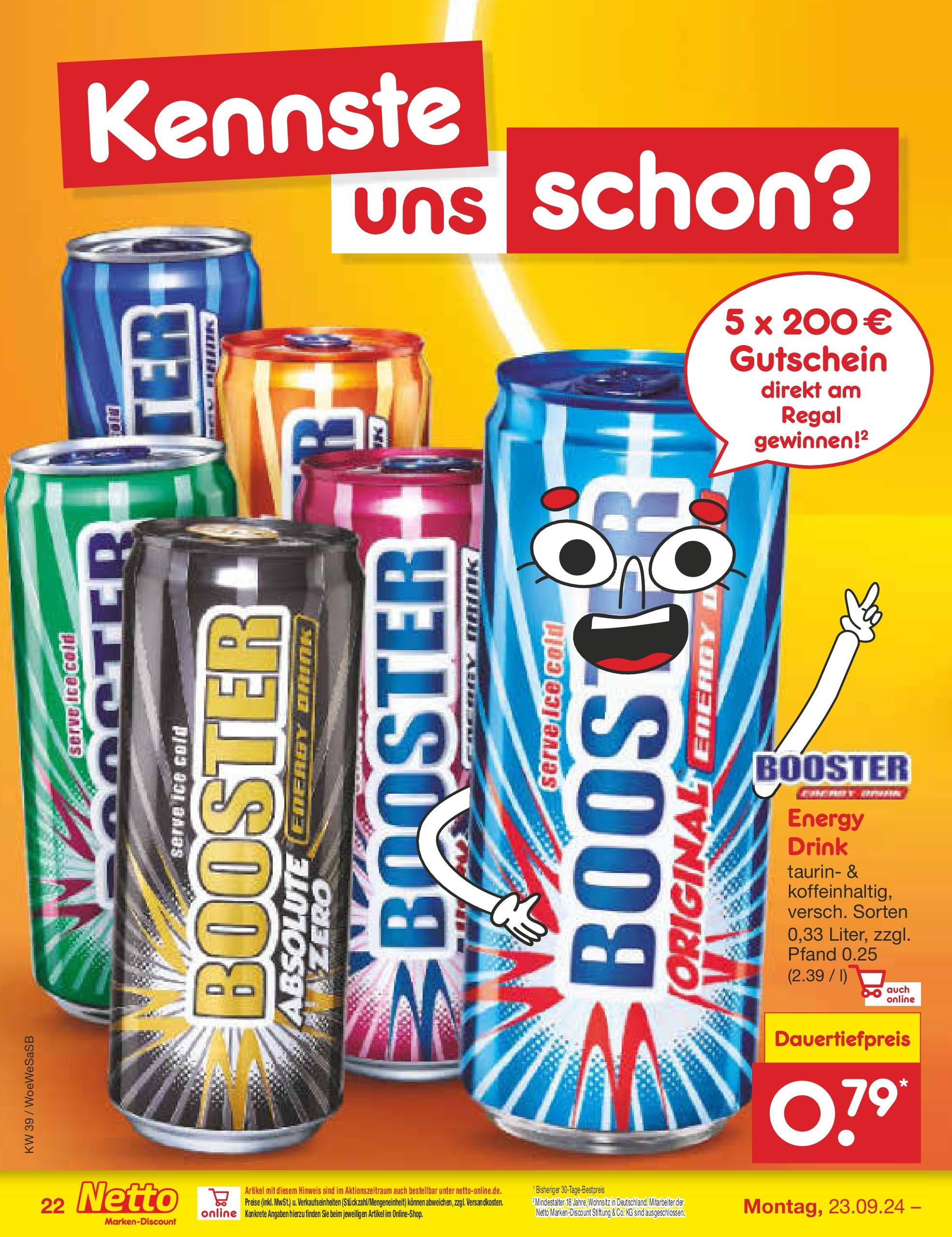 Netto Marken-Discount - Saarland (ab 23.09.2024) » Angebote | Seite: 26 | Produkte: Energy, Regal