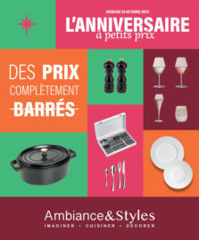 L´ANNIVERSAIRE à petits prix