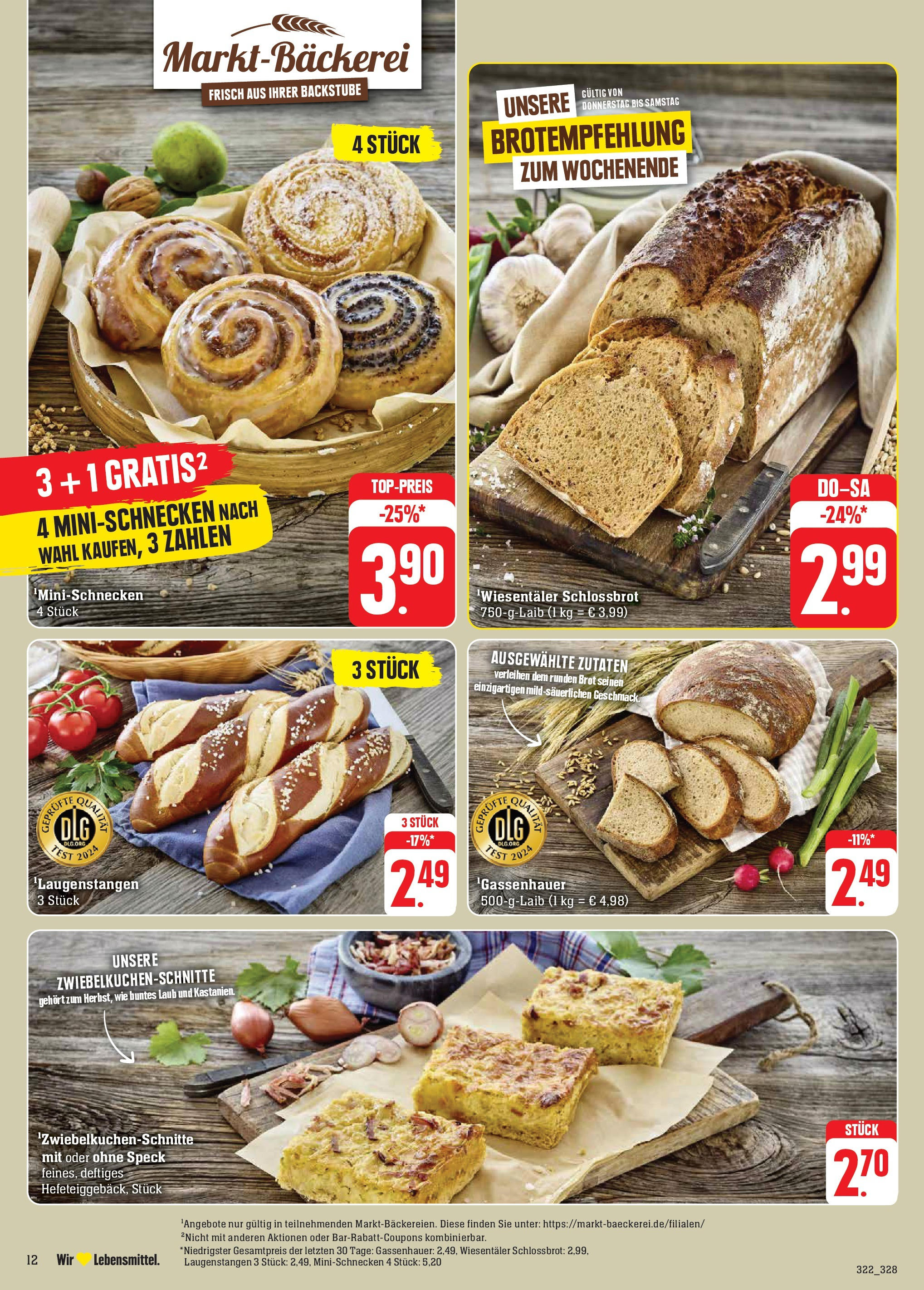 Edeka - Neu-Anspach, Lilienthalstraße 2 (ab 23.09.2024) » Angebote Online | Seite: 14 | Produkte: Brot