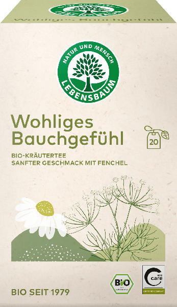 LEBENSBAUM Kräutertee "Wohliges Bauchgefühl" (20 Beutel)