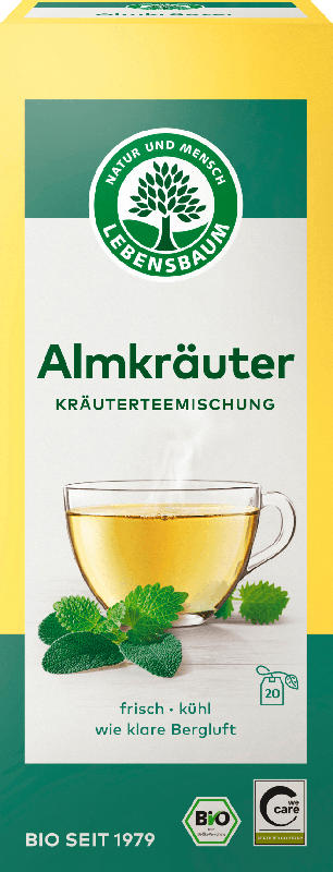 LEBENSBAUM Kräutertee Almkräuter (20 Beutel)