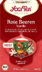 YOGI TEA Früchtetee Rote Beeren Vanille (17 Beutel)