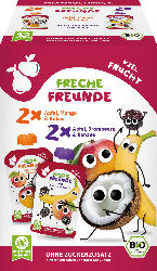 Freche Freunde Quetschie viel Frucht, ab 6 Monaten, (4x100 g)