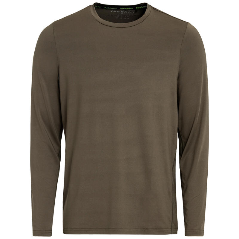 Herren Sport-Langarmshirt im Basic-Look (Nur online)