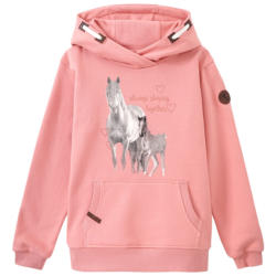 Mädchen Hoodie mit Pferde-Motiv (Nur online)