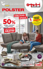 Opti-MegaStore Polster & Boxspring spezial - bis 19.10.2024