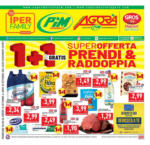 Supermercati Agora 1+1 gratis - al 30.09.2024