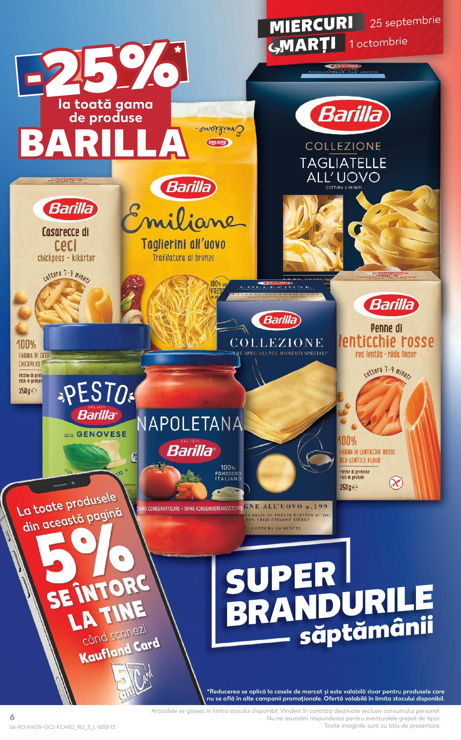 Catalog Kaufland - Sibiu 25.09.2024 - Revista si Oferta | Pagină: 6